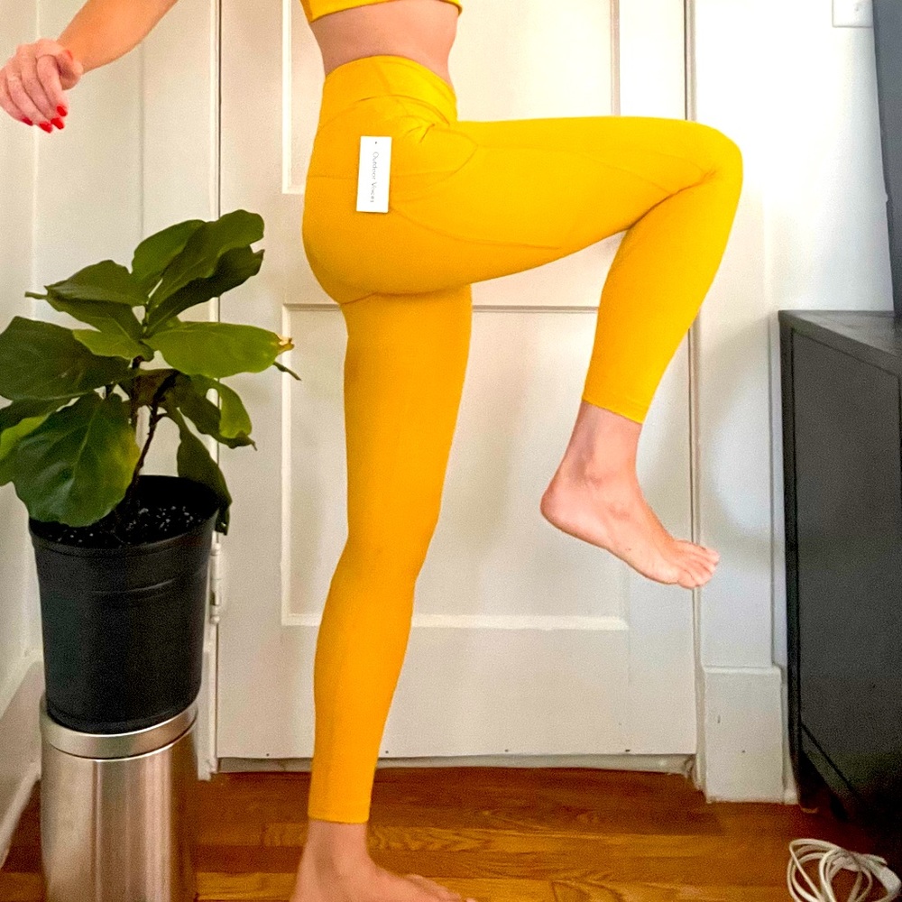 Outdoor Voices Zoom 7/8 Leggings in Cider